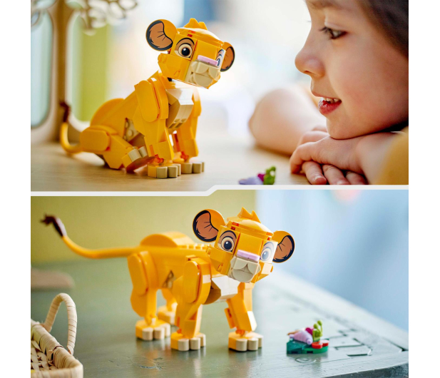LEGO DISNEY CLASSIC 43243 Król Lew — lwiątko Simba - 1248790 - zdjęcie 5